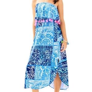 Lilly Pulitzer Meridan Midi Dress. XL. NWT